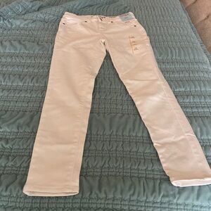 Never Cat & Jack white skinny jeans